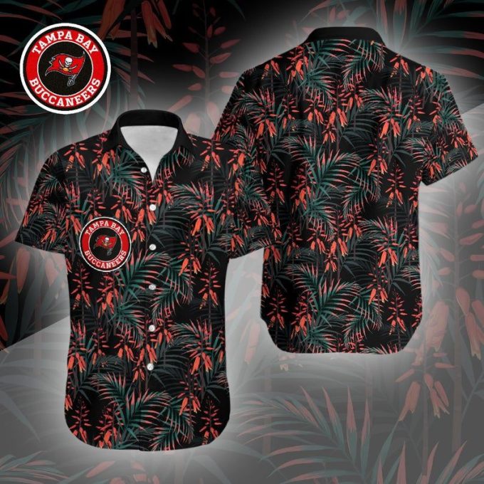 Nfl Tampa Bay Buccaneers Dark Forest Hawaiian Shirt