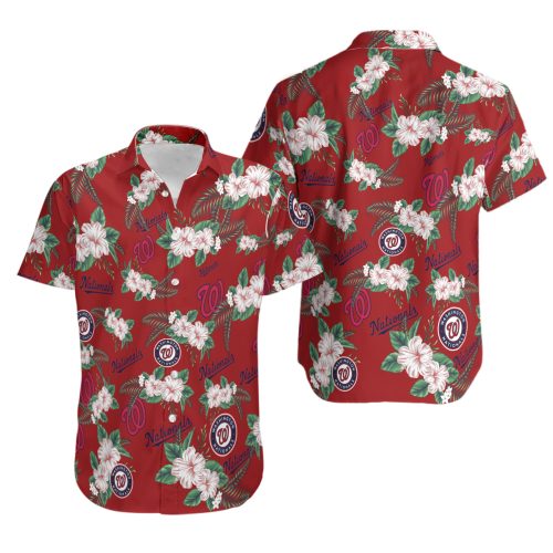 MLB Washington Nationals Hawaiian Shirt V2 – Men & Women Aloha Shirt