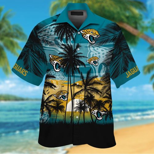 Nfl Jacksonville Jaguars Tropical Hawaiian Shirt