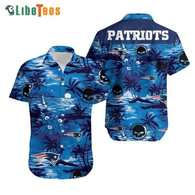 NFL Football Premium New England Patriots Hawaiian Shirt  Perfect Gifts For Your Loved Ones