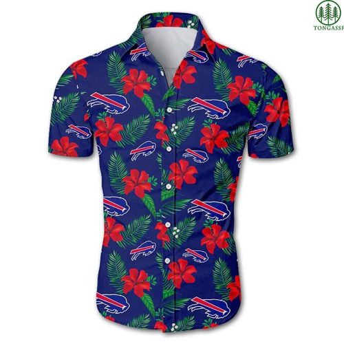 Nfl Buffalo Bills Floral Hawaiian Shirt