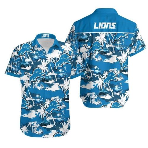 Nfl Detroit Lions Tommy Bahama Hawaiian Shirt