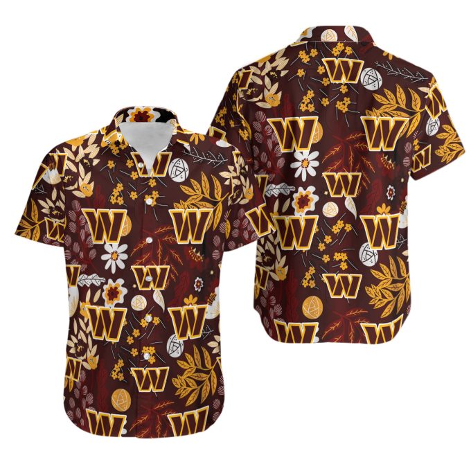 NFL Washington Commanders Aloha Version Hawaiian Shirt Men & Women Aloha Shirt