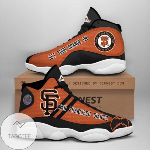 MLB San Francisco Giants Air Jordan 13 Shoes V4- Unisex Shoes Gift