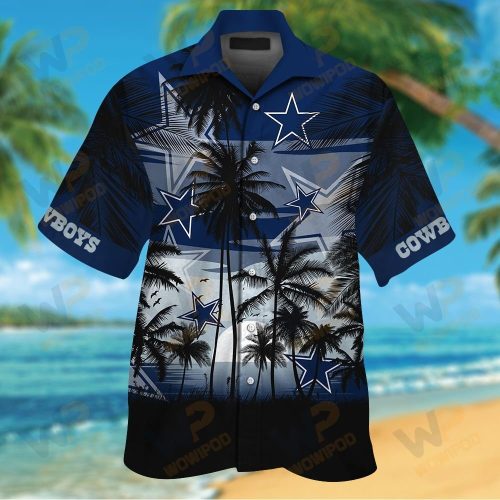 Nfl Dallas Cowboys Tropical Hawaiian Shirt