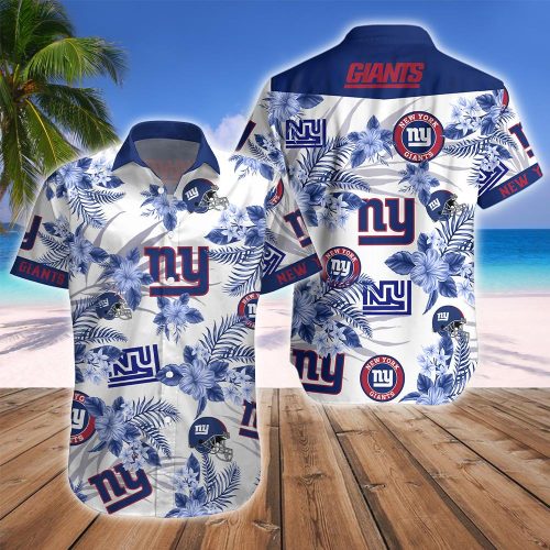 New York GiantsNFL Floral Hawaii Shirt Gift
