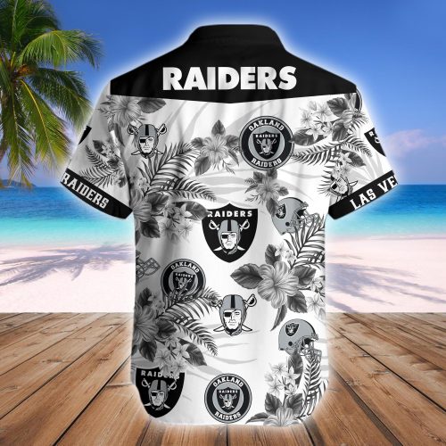 Las Vegas RaidersNFL Floral Hawaii Shirt Gift