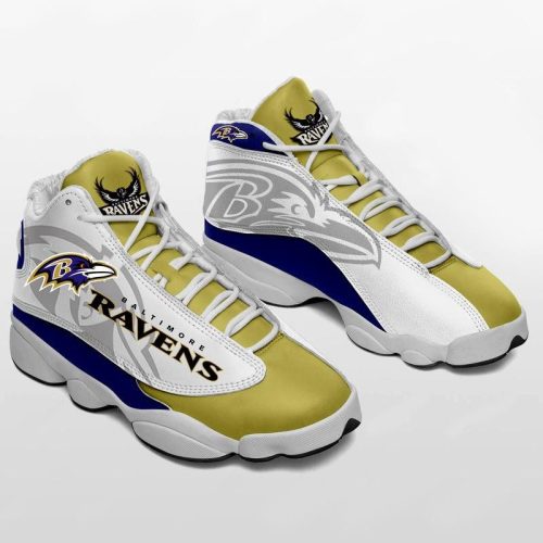 NFL Baltimore Ravens Air Jordan 13 Shoes V2