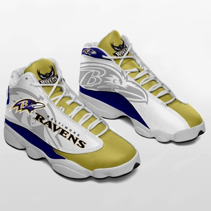 NFL Baltimore Ravens Air Jordan 13 Shoes V2