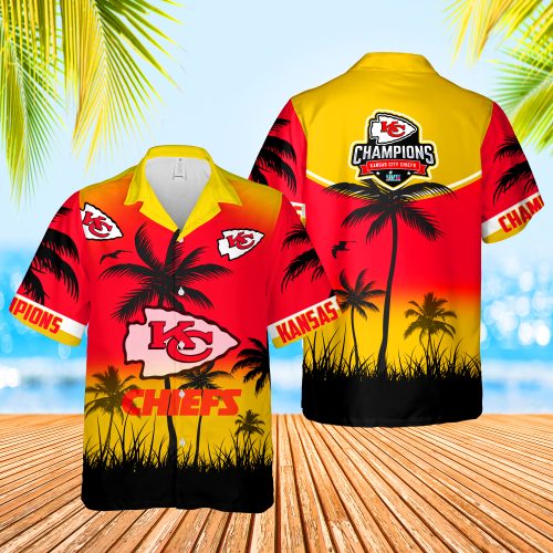 Kansas City Chiefs Super Bowl Champions Hawaii Shirt V3