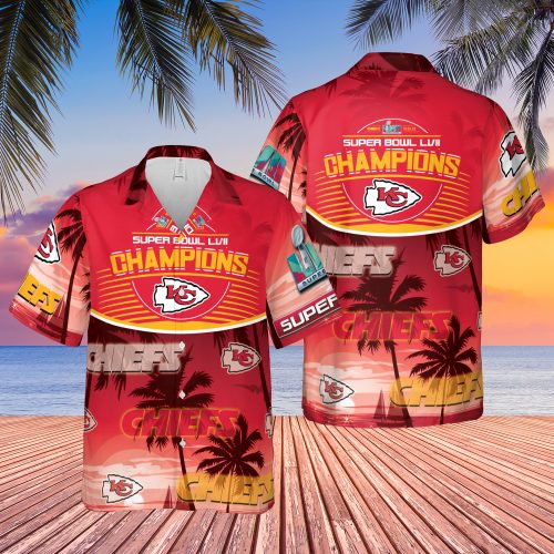 Kansas City Chiefs Super Bowl Champions Hawaii Shirt V2