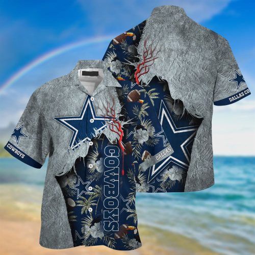 Dallas CowboysNFL god Hawaiian Beach Shirt