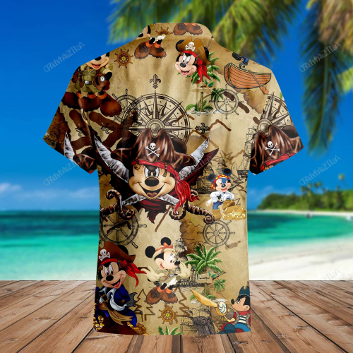 Disney Hawaiian Shirt   Fun & Tropical Design