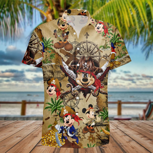 Disney Hawaiian Shirt – Tropical Vacation Style for Men