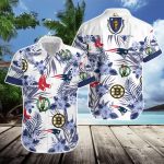 Boston Sports Hawaiian Shirt Gift – Celtics Patriots Bruins Red Sox Fan Apparel