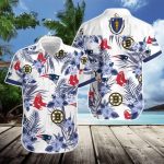 New England Sports Team Hawaiian Shirt Gift – Patriots Bruins Red Sox