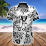 Las Vegas RaidersNFL Floral Hawaii Shirt Gift
