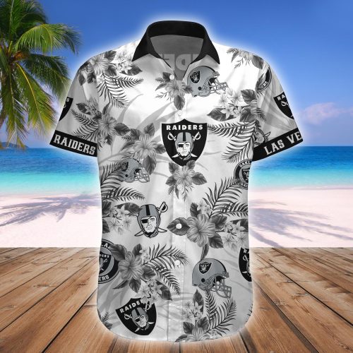 Las Vegas RaidersNFL Floral Hawaii Shirt Gift