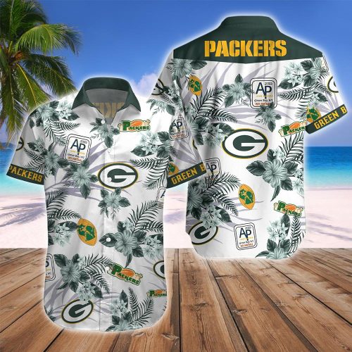 Green Bay PackersNFL Floral Hawaii Shirt Gift
