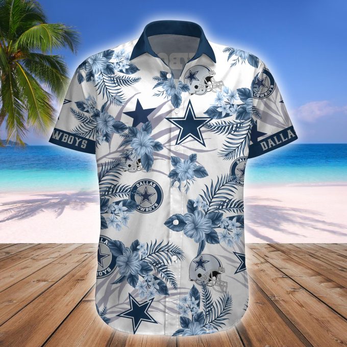 Dallas CowboysNFL Floral Hawaii Shirt Gift