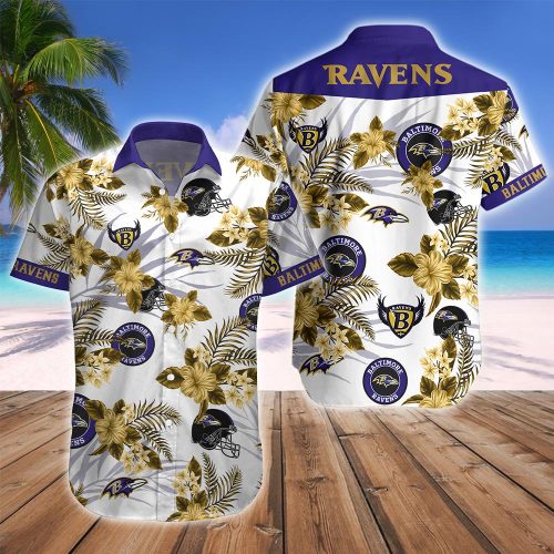 Baltimore RavensNFL Floral Hawaii Shirt Gift