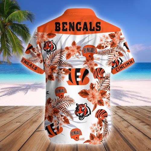 Cincinnati BengalsNFL Floral Hawaii Shirt Gift