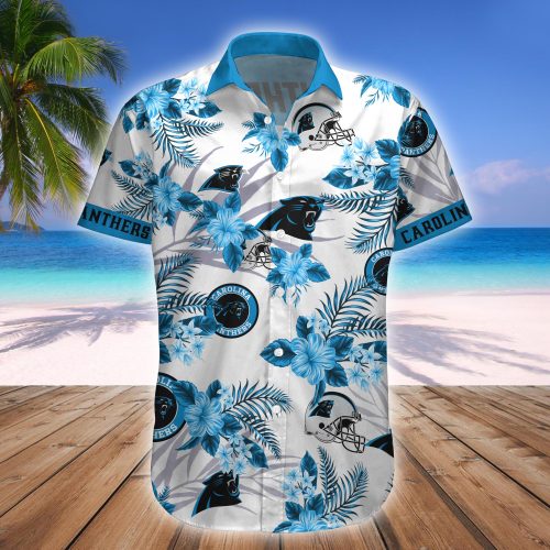 Carolina PanthersNFL Floral Hawaii Shirt Gift