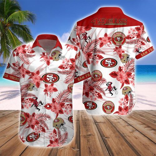 San Francisco 49ersNFL Floral Hawaii Shirt Gift