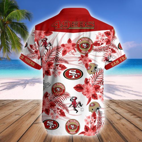 San Francisco 49ersNFL Floral Hawaii Shirt Gift