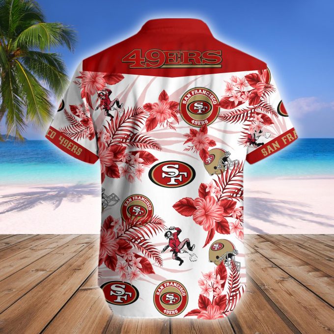 San Francisco 49ersNFL Floral Hawaii Shirt Gift