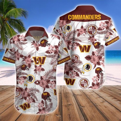 Washington CommandersNFL Floral Hawaii Shirt Gift