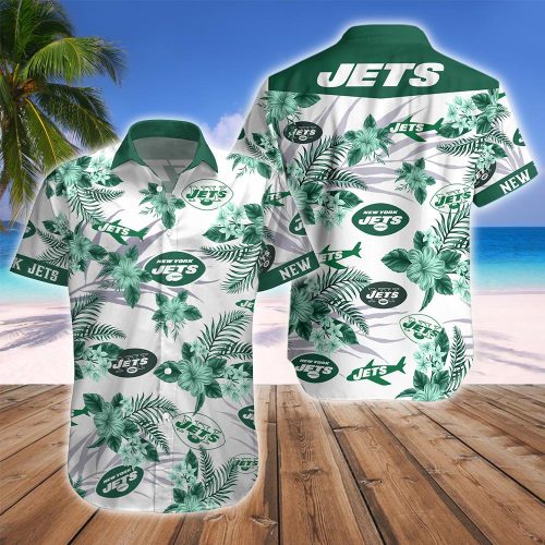 New York JetsNFL Floral Hawaii Shirt Gift
