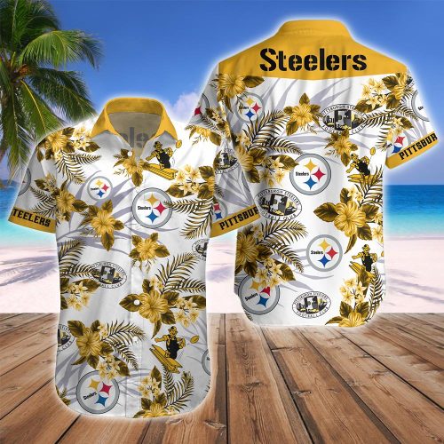 Pittsburgh SteelersNFL Floral Hawaii Shirt Gift