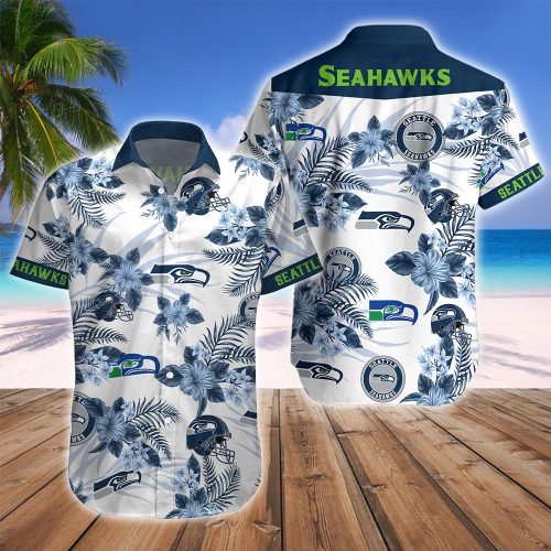 Seattle seahawksNFL Floral Hawaii Shirt Gift