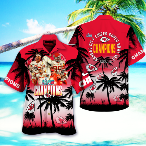 Kansas City Chiefs Super Bowl Hawaiian Shirt Gift