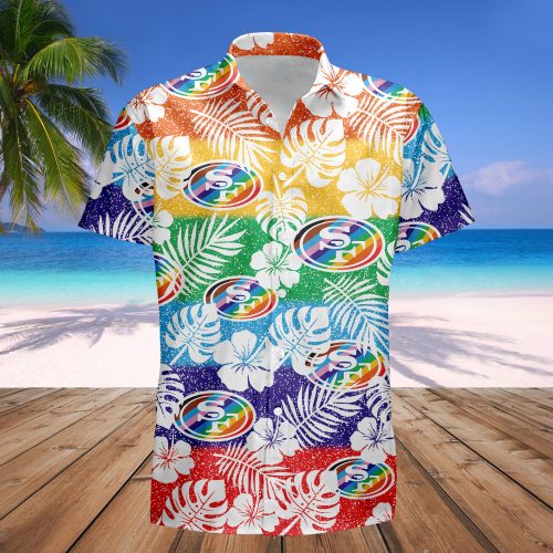 San Francisco 49ersNFL LGBT Hawaii Shirt Gift