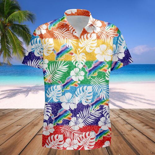 Detroit LionsNFL LGBT Hawaii Shirt Gift