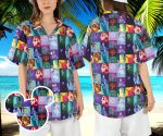 Disneyland Haunted Mansion Stretching Room Hawaiian Aloha Shirt – Horror Halloween Button Shirt