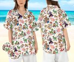 Disney Pixar Toy Story Hawaiian Shirt – Woody Buzz Lightyear Jessie Aloha Shirt for Magic Kingdom & Disneyland
