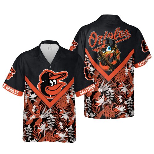 Official Baltimore Orioles Hawaiian Shirt - Perfect Summer Gift for Sports Fans