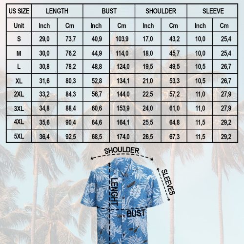 Maui Hawaiian Shirt for Men – Moana Beach Aloha Shirt for Disneyland Theme Park & Vacation