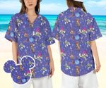 Toy Story Hawaiian Shirt – Woody Buzz Lightyear Aloha Shirt for Disneyland Pixar Summer Vacation