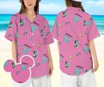 Monsters Inc and University Hawaiian Shirts – Disneyland Aloha Button Shirt