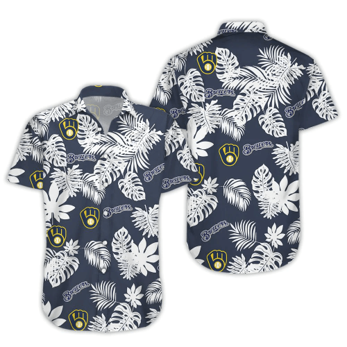Milwaukee Brewers Hawaiian Shirt - Perfect Baseball Fan Gift!