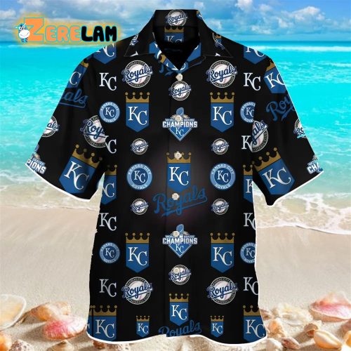 Authentic Kansas City Royals Hawaiian Shirt - Official MLB Merchandise