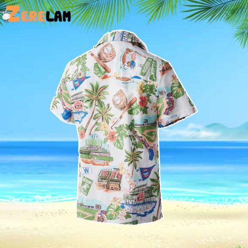 Chicago Cubs Hawaiian Shirt: Official MLB Merchandise for Fans