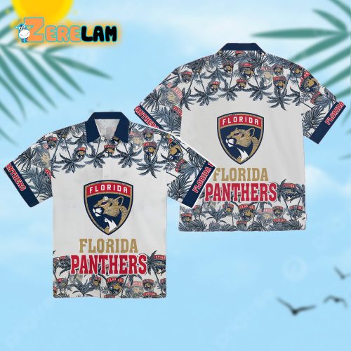 NHL Florida Panthers 2023 Palm Tree Hawaiian Shirt – Official Team Merchandise
