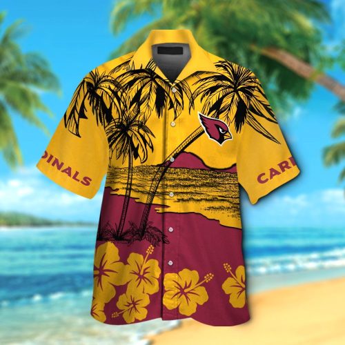 Arizona Cardinals Hawaiian Shirt Gift for Men Women #16