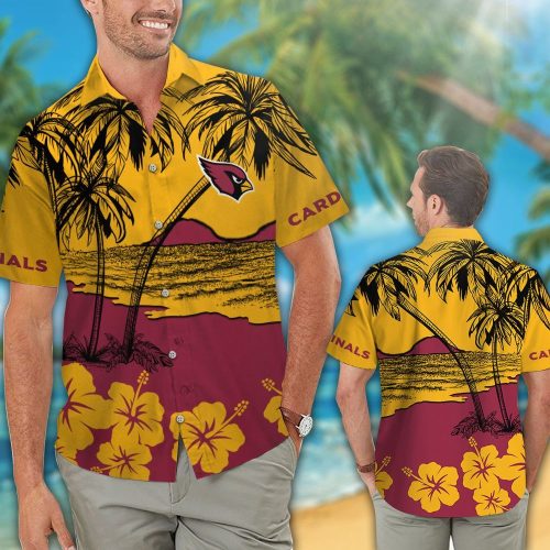 Arizona Cardinals Hawaiian Shirt Gift for Men Women #16