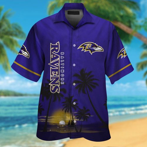 Baltimore Ravens Hawaiian Shirt Gift for Men Women #16